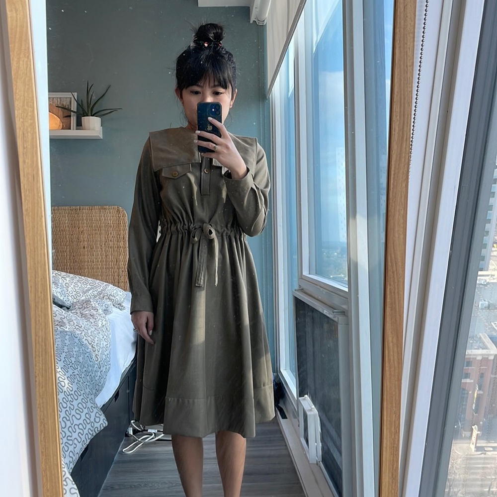 Army Green dress
